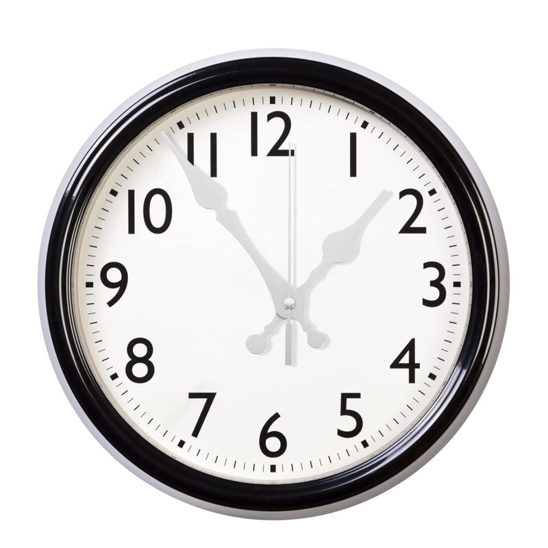 DOITOOL 4 Set White Clock Hands and Motor Kit, Quartz Long Shaft Clock Mechanism Replacement, Silent Sweep Motor, Battery Operated Movement for Repair DIY Parts