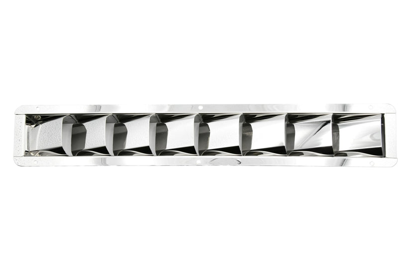 Vinland Marine 304 Stainless Steel Louvered Vent, Boat Cover Vent, Shipping Container Vent, Boat Cabin Accessories, Hood louvers, Marine Engine Compartment