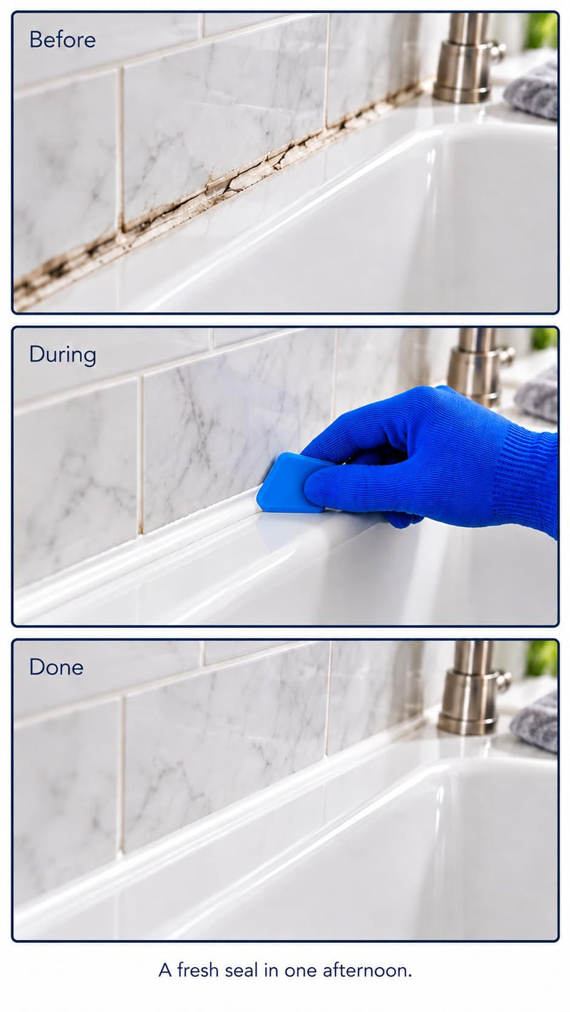 7-Piece Caulking Kit with Caulk Gun