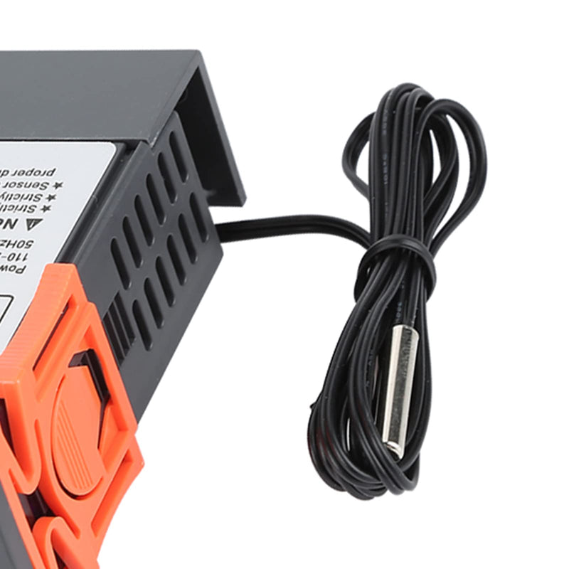 Digital Thermostat, Digital Temperature Controller with Sensor, STC-1000 Temp Sensor Electric Thermostat Control 110-220V for Incubator Brooder Refrigerator Fermenter Greenhouse Reptile