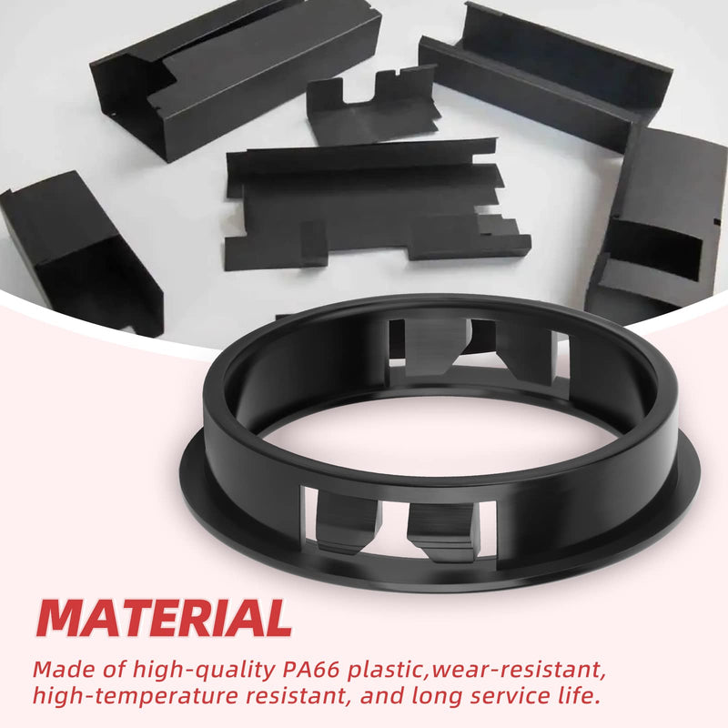 20PCS 1-1/2" Round Cable Snap Bushing Grommet, Black Snap in Cable Grommet Protector 1-1/2"