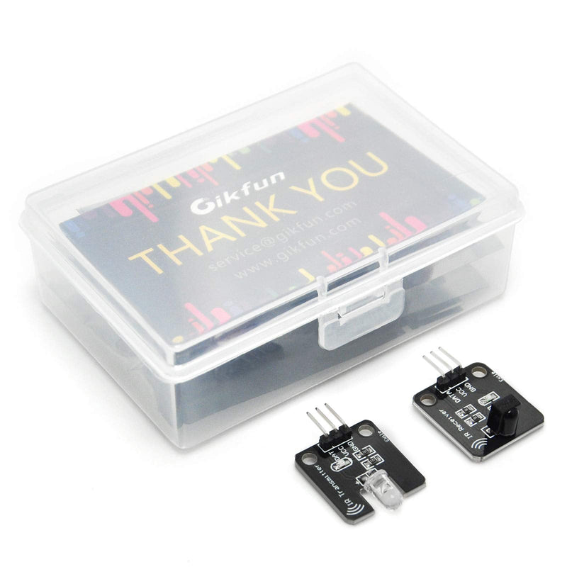 Gikfun Digital 38khz Ir Receiver Ir Transmitter Sensor Module Kit for Arduino (Pack of 3 Sets) EK8477 - NewNest Australia