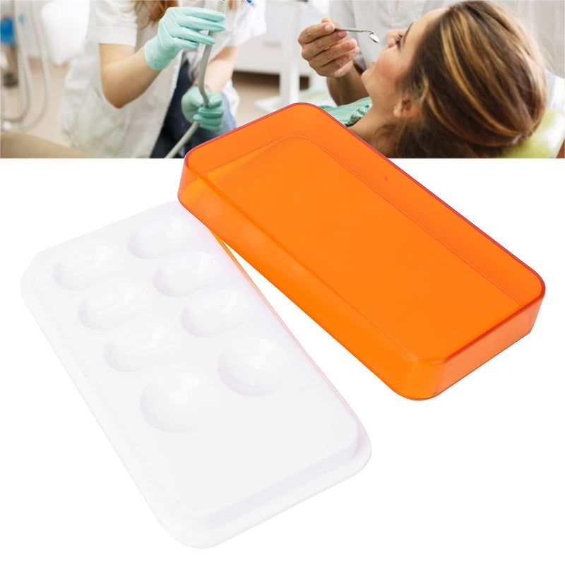 Dental Mixing Plate, Antimagnetic Dental Lab Plastic Palette High Temperature Multifunctional for Oil Paint for Watercolor Paint for Toner