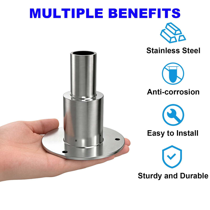 Diesel Heater Exhaust Through Wall - Bryxium 24mm Stainless Steel Thru Hull Fitting Pipe and 2 Elbow Connector Tube with 4 Clamps, Diesel Heaters Vent Port Accessories for Car Boat RV