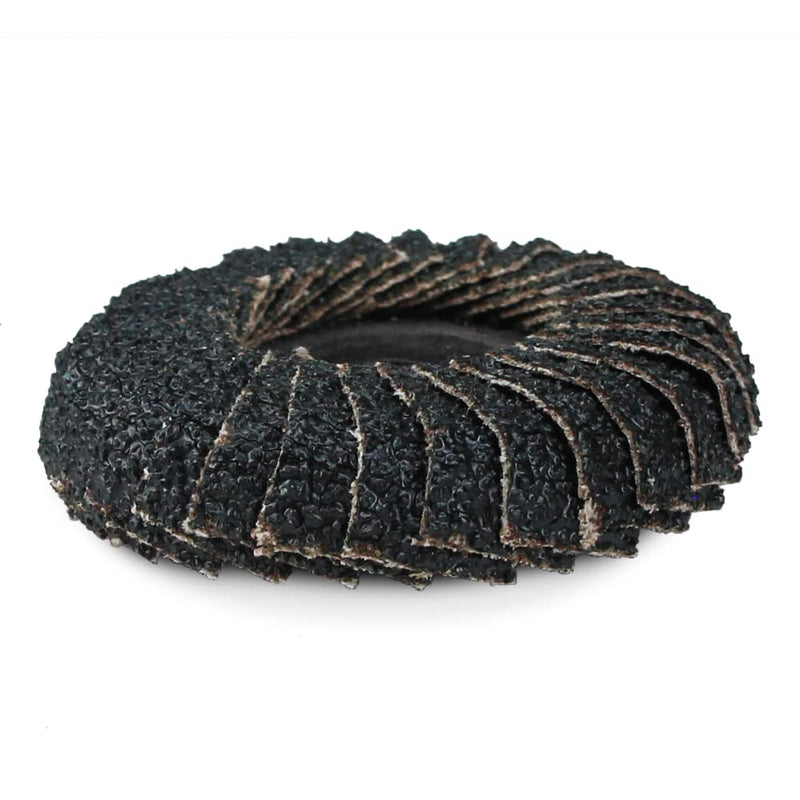 BHA Zirconia Curved Edge Fillet Weld Quick Change Flap Discs, 2 Inch - 10 Pack (120 Grit) 120 Grit