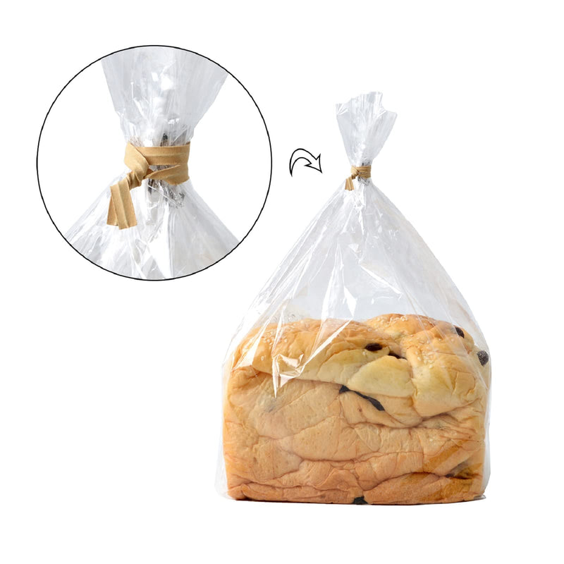 1000 Pcs 5" Kraft Paper Twist Ties, Plant Ties Cable Ties Reusable Bread Ties for Party Cello Candy Coffee Treat Bags Cake Pops