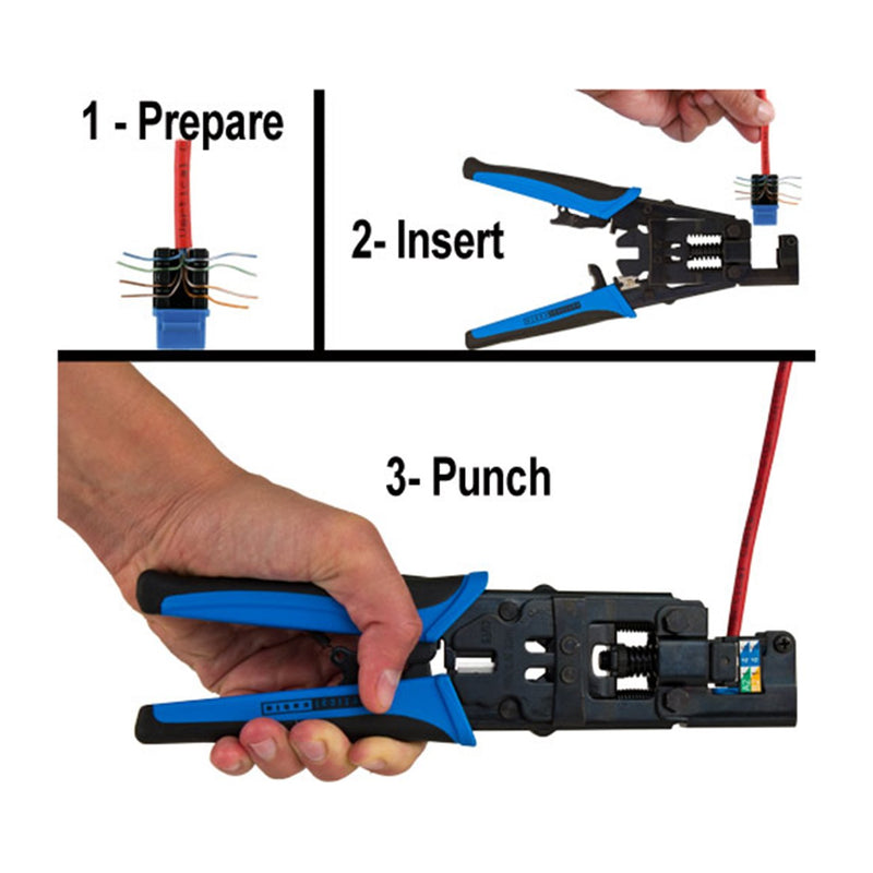 V-Max 1-Punch Down Termination tool - For Vertical Cable Keystones Only