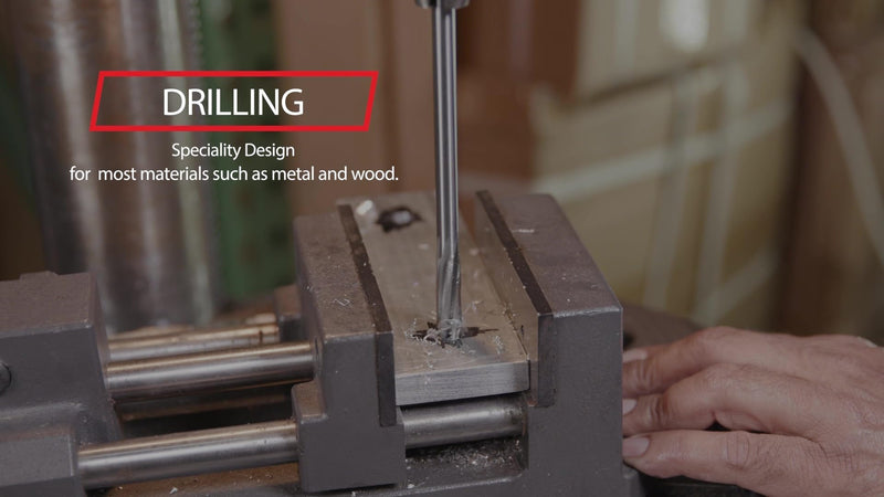 Drill America 20.00mm High Speed Steel Straight Shank Chucking Reamer, DWR Series