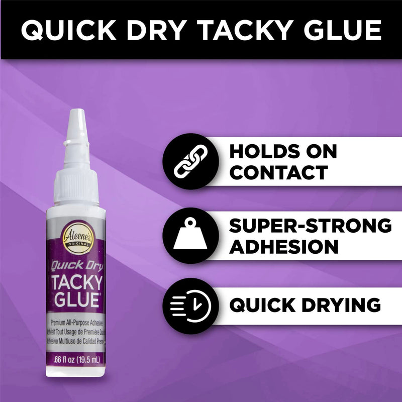 Aleene's 25115 Trial Pack Tacky Glue, 5pk Trial Tacky Pack