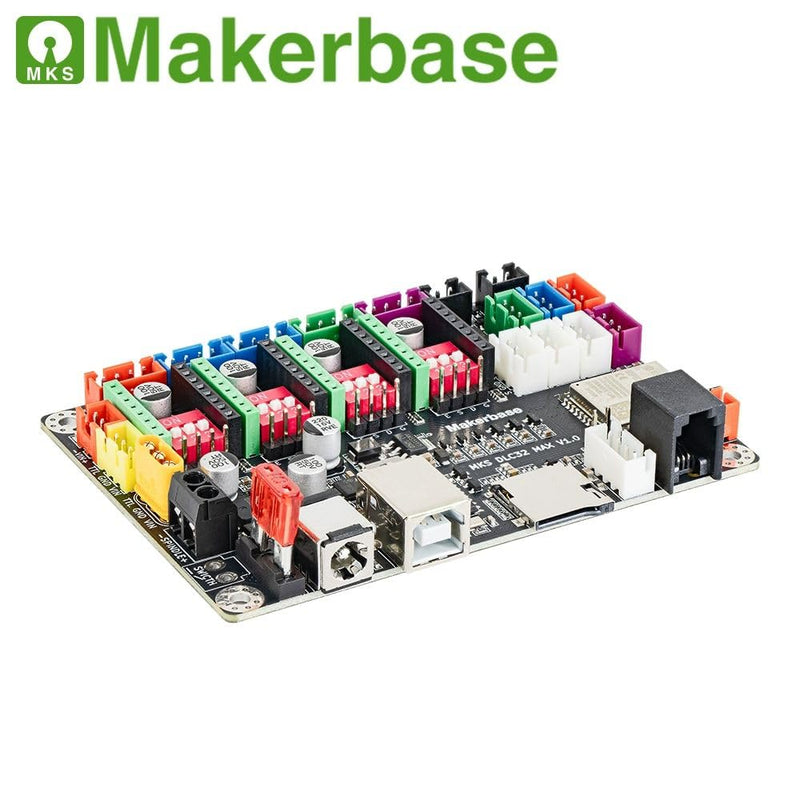 CNC Controller 4 axis MKS DLC32 MAX Expansion Card GRBL 32 bit ESP32 Shield Breakout Board Engraving Machine Upgrade Parts