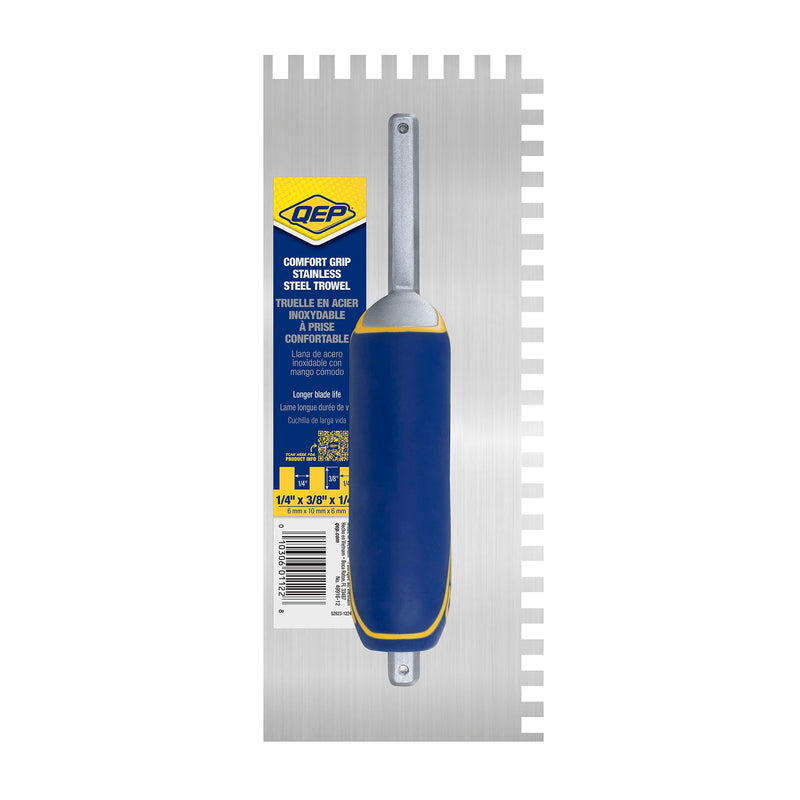 QEP 1/4 X 3/8 Mega Grip Trowel - NewNest Australia