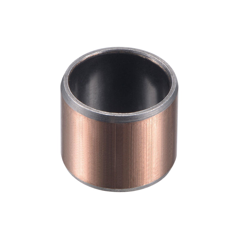 uxcell Sleeve Bearing 1/2" Bore x 19/32" OD x 1/2" Length Plain Bearings Wrapped Oilless Bushings 2pcs Self-Lubricating for Industry Equipment 1/2"x19/32"x1/2"