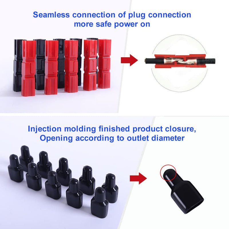 45A Quick Connect Batterie Battery Connector Modular Power Connectors Quick Disconnect 10 Pair