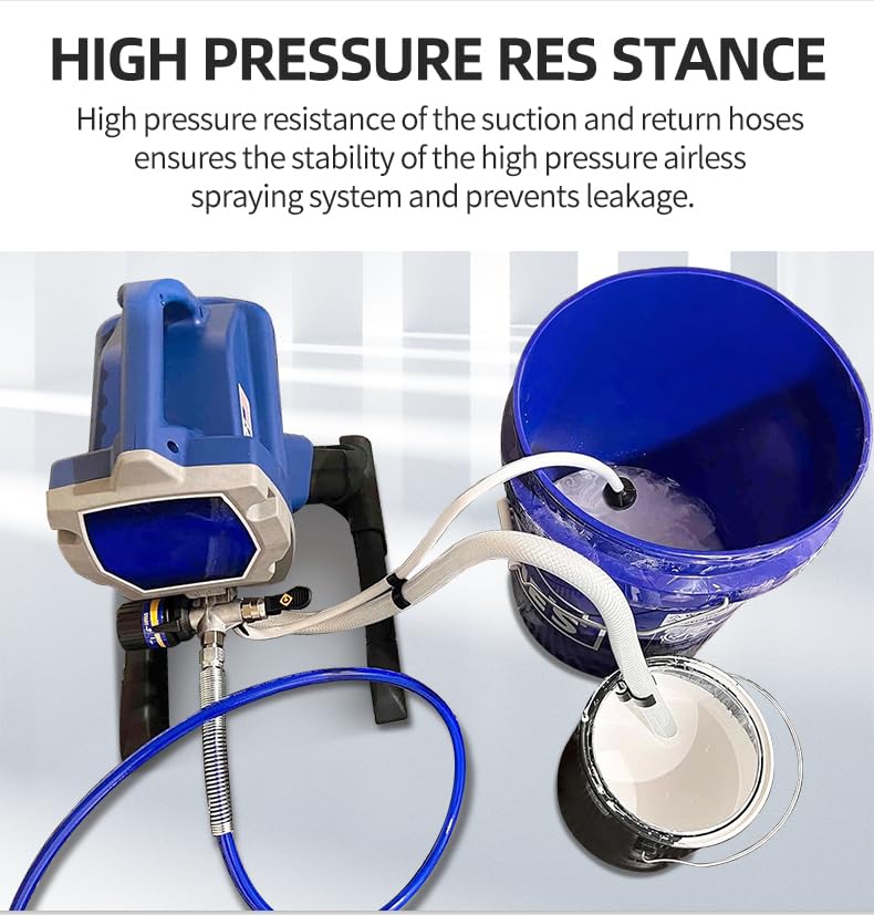 Suction Tube Kit for Graco Magnum Project Painter Plus X5 X7 ProX17 and ProX19 Stand Airless Paint Sprayer ﻿