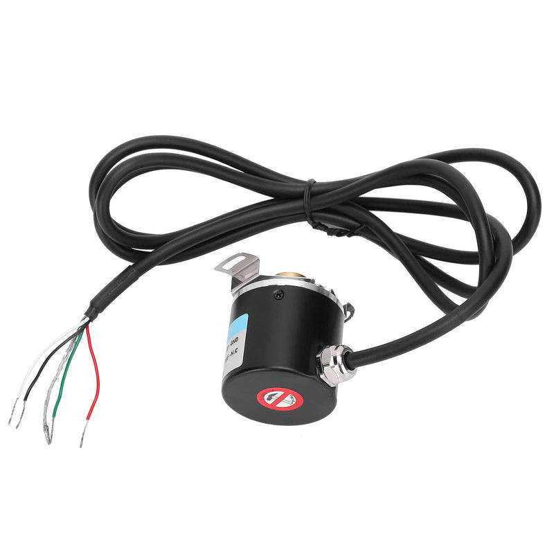 Fafeicy AB 2-Phase Encoder, DC 5-24V Hollow Shaft Encoder AB 2 Phase Quadrature Encoder 6-8mm for Office Automation and Engineering Fields(100B), Encoder