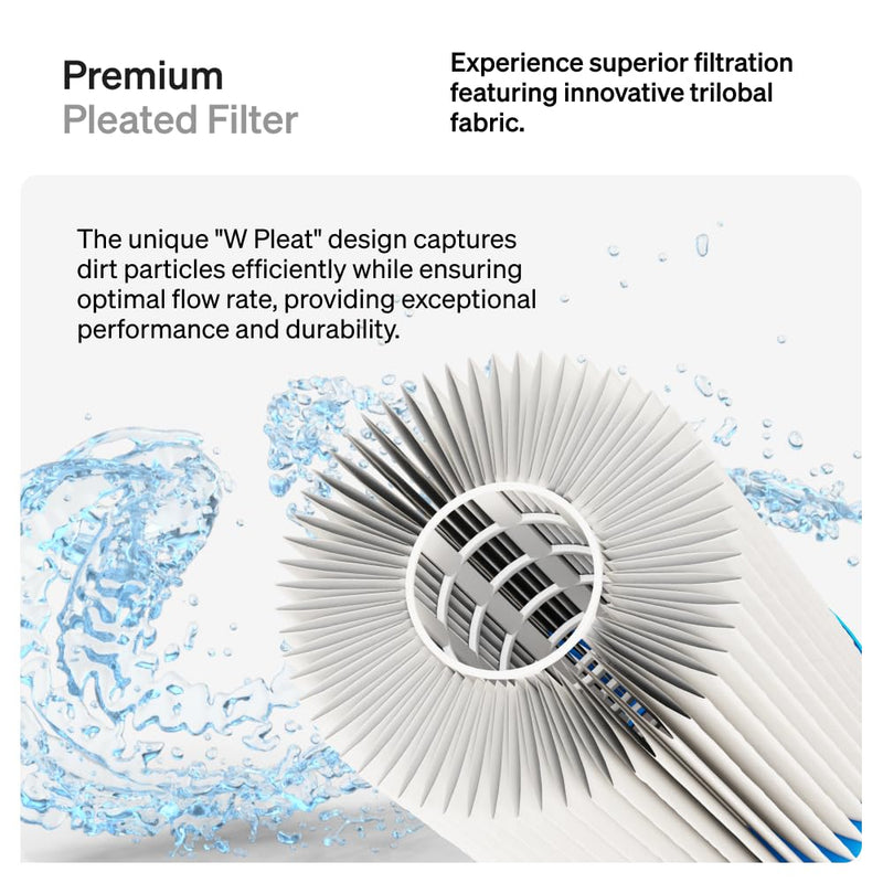 5" x 2.5" Cold Plunge Water Filter 20 Micron (8-Pack) Water Chiller Filter Replacement Old Packaging