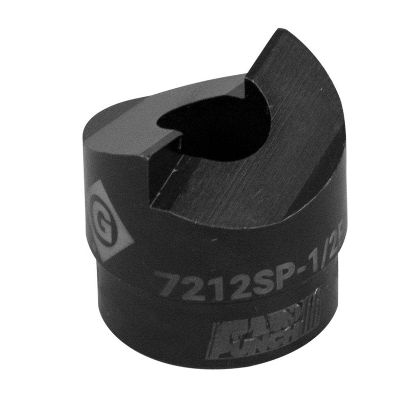 Greenlee Speed Punch 7212SP-1/2P, 1/2-Inch Conduit Size Round Punch, Mild Steel