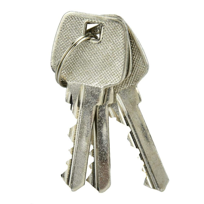 Sonew 60mm Copper Dual Open Lock Cylinder Anti-Theft Door Lock Cylinder with Keys Strong and wear not Easy to