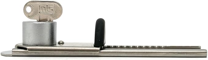 Nihon Lock Service DS-H-15 Hairenu Window Sash Security Lock, Entry Prevention, Hairenu w/ Key - NewNest Australia