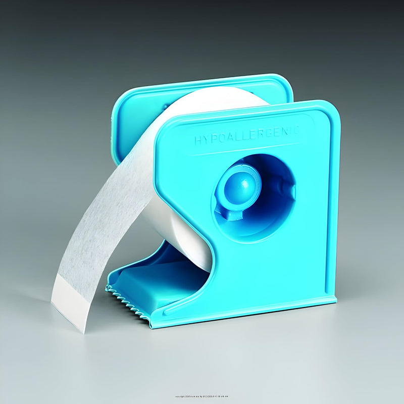 Micropore Surgical Medical Tape with Dispenser, Skin Friendly Paper, 1 Inch X 10 Yard, White, NonSterile, 2 Each