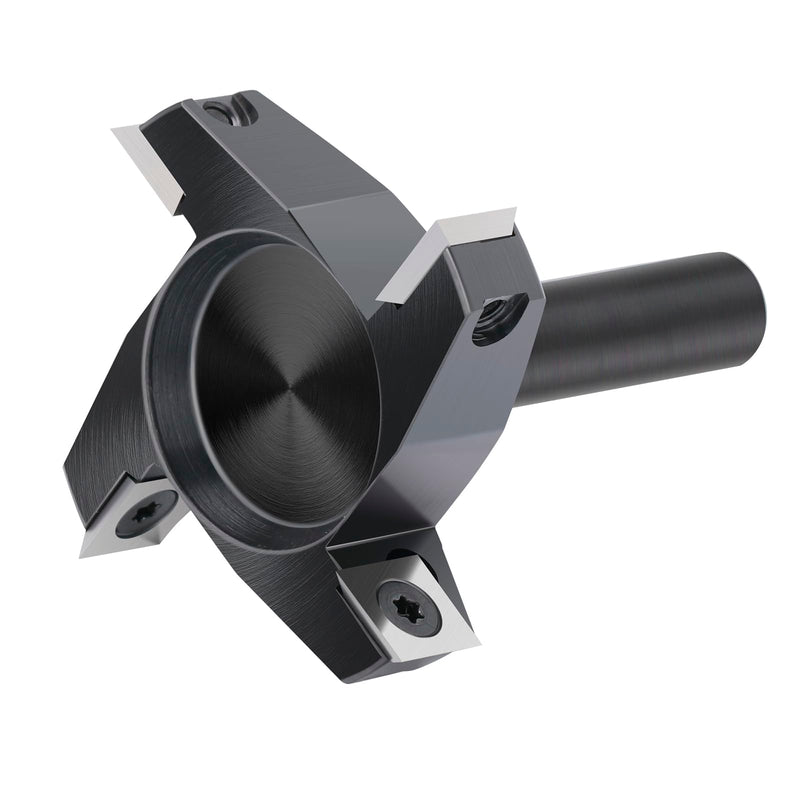 CNC Spoilboard Surfacing Router Bit 1/2'' Shank, Slab Flattening Router Bit with 2-1/2" Cutting Diameter, Planing Bit for Woodworking
