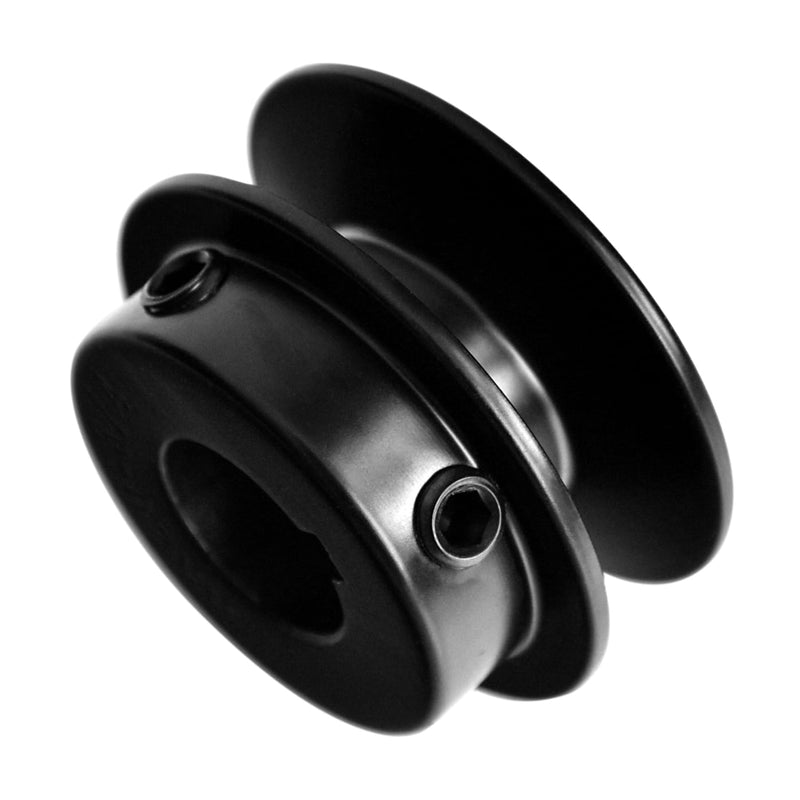 AK20-3/4 Single Groove Mechanical V-Belt Pulleys 3/4" Bore 2" OD, Cast Iron, for A, 3L&4L (A&AX) V-Belts