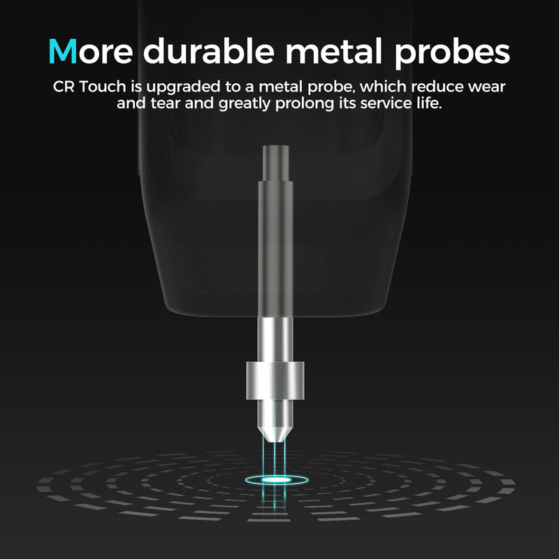 Creality Official CR Touch Auto Leveling Sensor 3D Printer Accessories for Ender 3 V2 Neo, Ender 3 S1 Pro, CR 10 Smart Pro, Achieve First Layers (Mounting Bracket NOT Included) CR Touch Sensor(No bracket included)