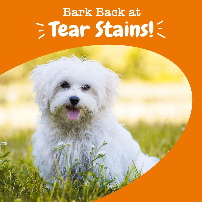 Zesty Paws Tear Stain Support Soft Chews for Dogs - for Eye Moisture + Vision & Immune Support - Functional Supplements with Fish Oil, Lutein, Cranberry & Vitamin C - Chicken Flavor 90 Count - PawsPlanet Australia