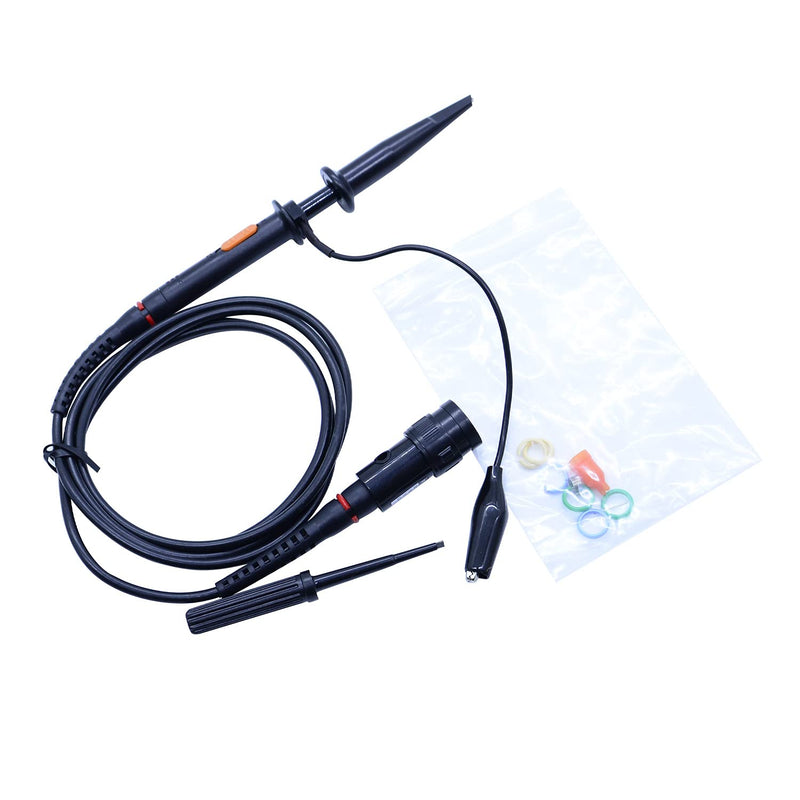 Hantek Universal Oscilloscope Probe with Accessories Kit 250MHz Oscilloscope Clip Probes with BNC to Minigrabber Test Lead Kit (PP-250) PP-250