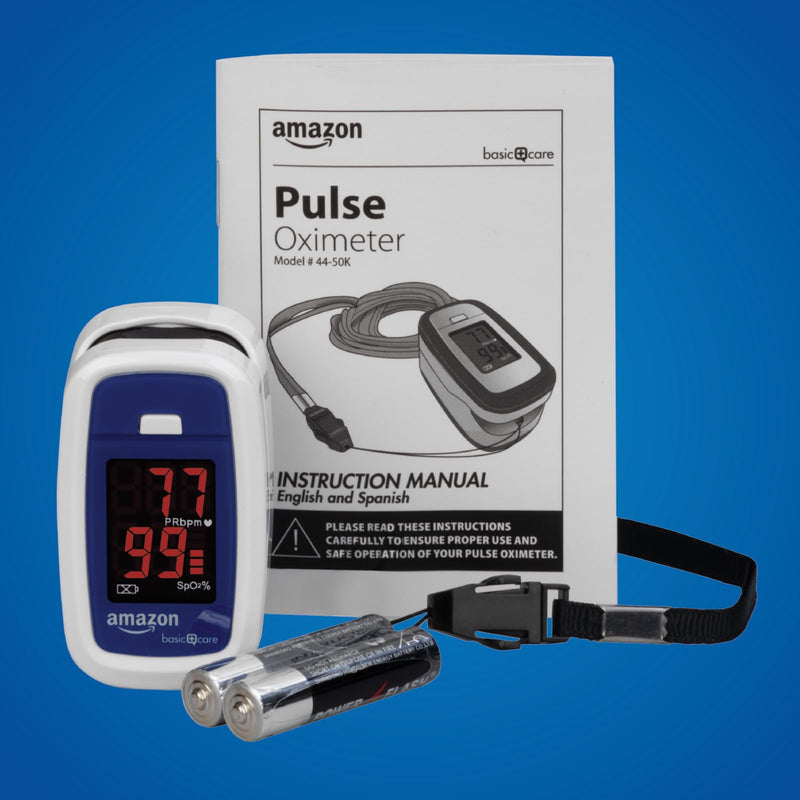 Amazon Basic Care Pulse Oximeter (Previously Healthwise)