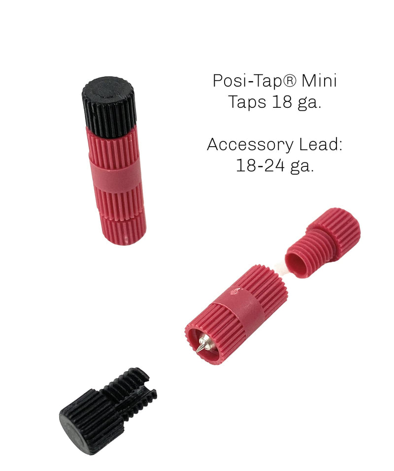 Posi-Tap taps 18 ga. Mini. Pack of 6. The Best Line Tap Youll Ever Use! (Choose Your Gauge Size and Amount) (6, 18 Mini)