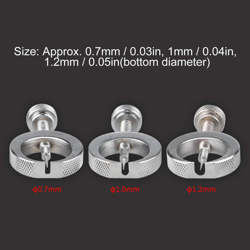 3pcs Pressure Gauge Needle Pickers, Needle Holders Gauge Indicator Needle Extractor Pressure Gauge Repair Tool Needle Remover for Gauge Indicator