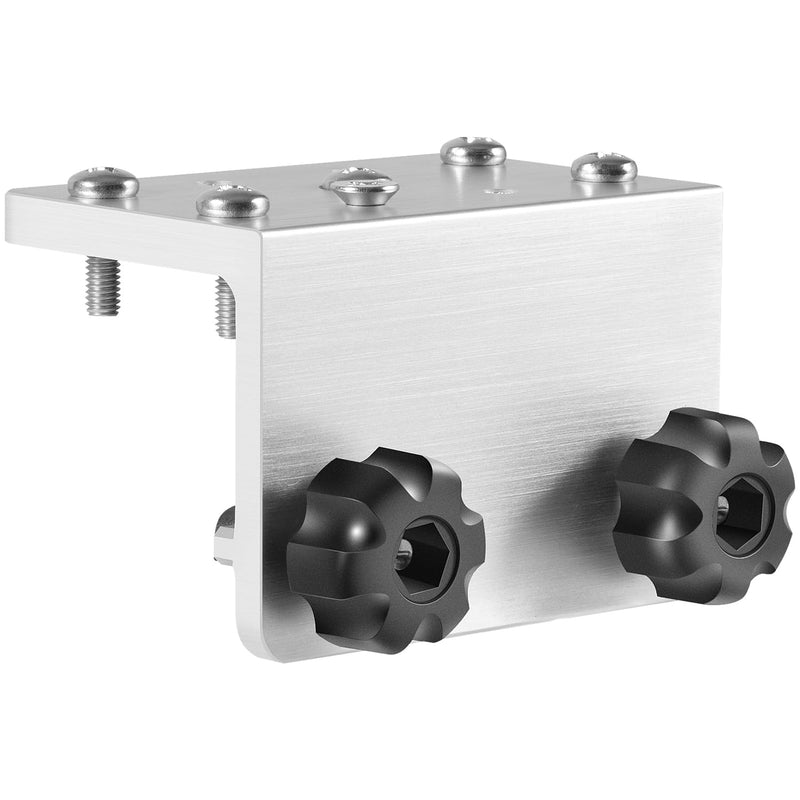 Boat Track Mount Base, 90° Aluminum Bracket for Fishing Rod Holders, Downriggers, Cup Holders & Fish Finder Mounts, Compatible with Lund, Ranger and Lowe Boats