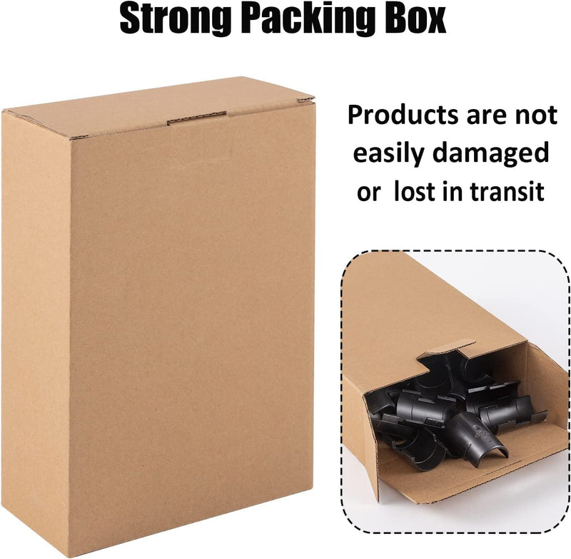 24 Pcs 3/4" Wire Shelving Post Clips, 12 Pairs of Plastic Shelf Locking Clips, Shelving Sleeves Replacements, Wire Shelving Accessories Parts