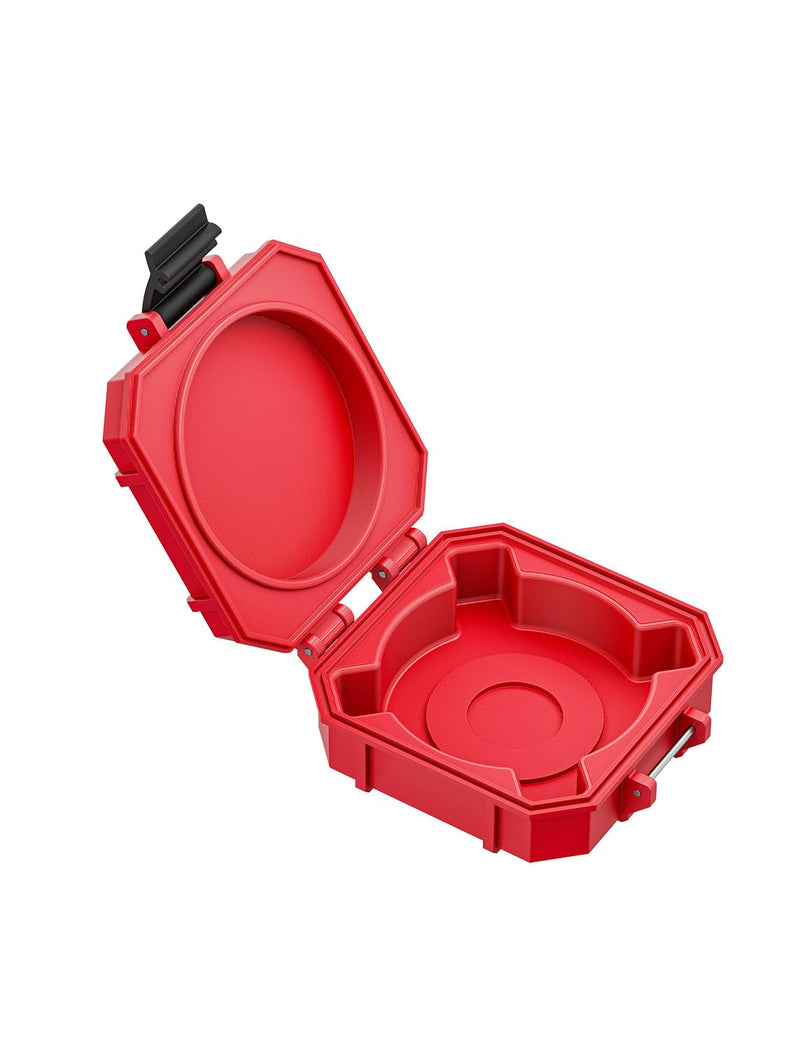 3 Inch Cutoff Wheel Storage Case, Portable Red Organizer Holder for 3 Inch Grinder Discs 3 Inches