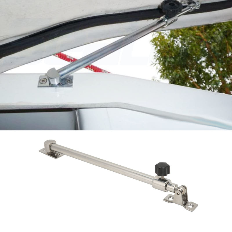 Yctze Boat Hatch Lid Support Boat Hatch Adjuster Stainless Steel 304 248‑432mm Range Polished Surface Universal for RV Yacht Ship