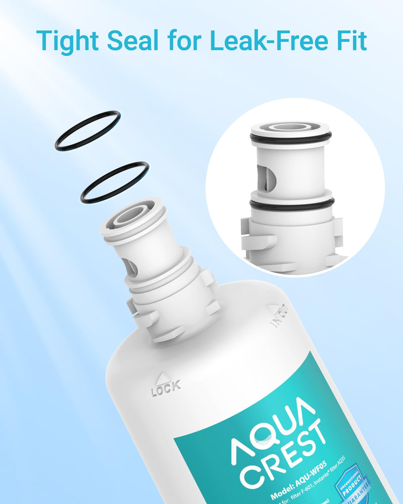 AQUA CREST F-601R Water Filter Replacement for InSinkErator® F-601R, 2 Pack