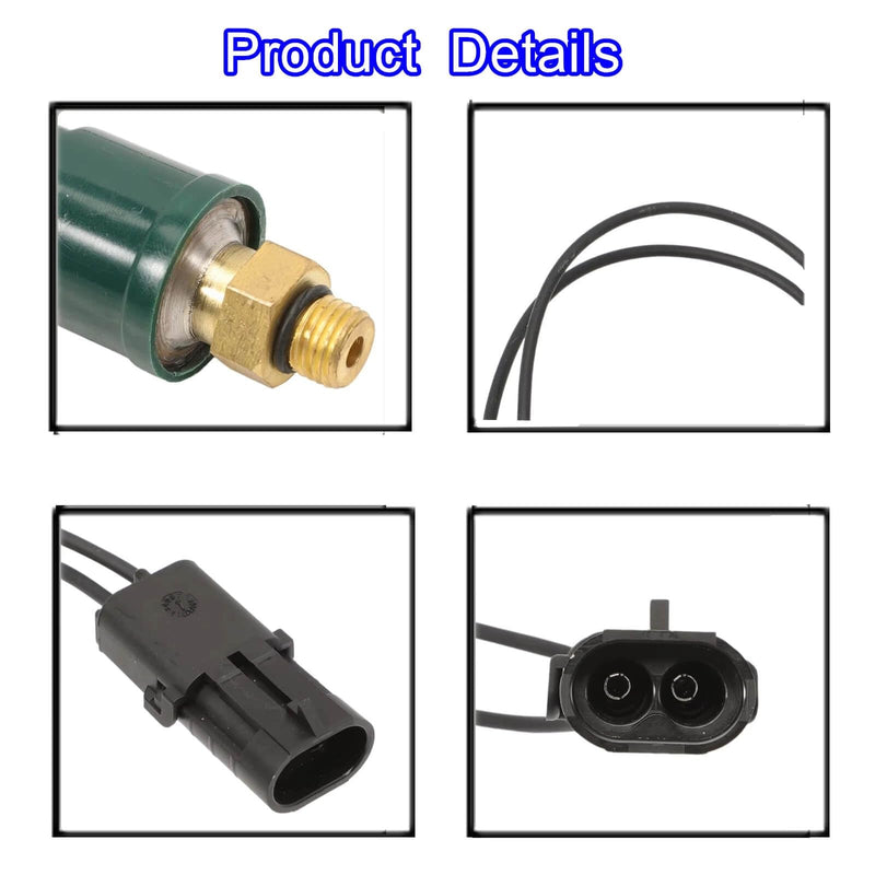 Power Take Off Pressure Switch Compatible with Parker-Chelsea,(PTO) Pressure Safety Switch Replace 379502 20PS247-2 226R23 066R23