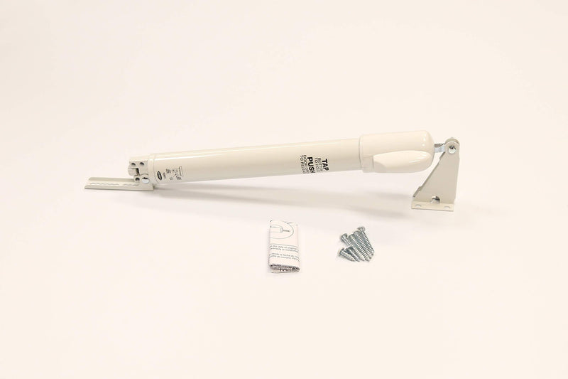 LARSON Certified White Storm Door Piston Hold-Open Kit, Storm Door Closer can Hold Door Open for Hands Free Access