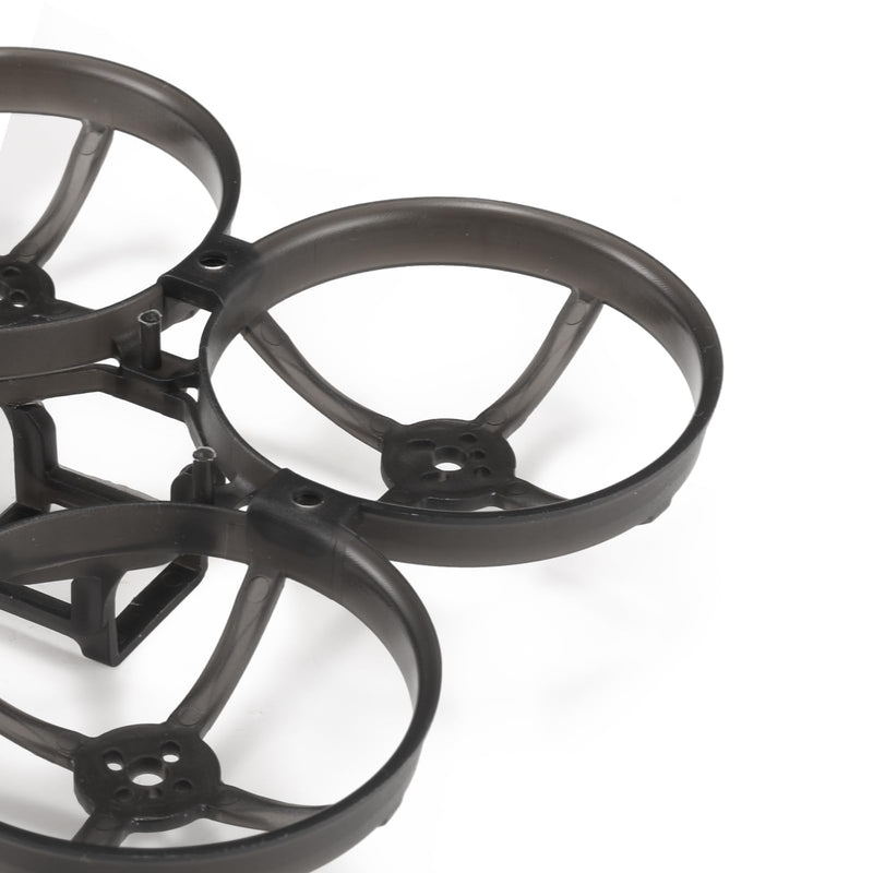 Happymodel Mobula8 85mm Wheelbase Drone Frame Accessories, 2PCS Black Micro FPV Whoop Frame for 2 inch Props 702/703/802/1002/1102/1103 Brushless Motors 1-2S Carbon Fiber Racing Quadcopter Frames