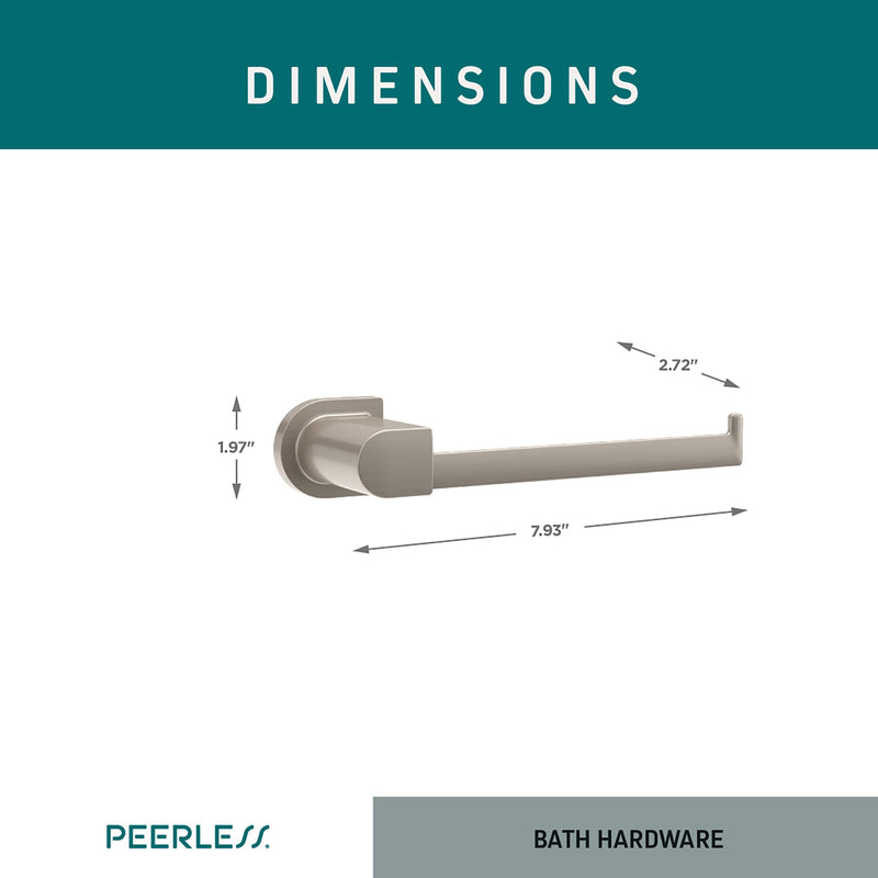 Peerless PA119-BN Xander Toilet Paper Holder, SpotShield Brushed Nickel