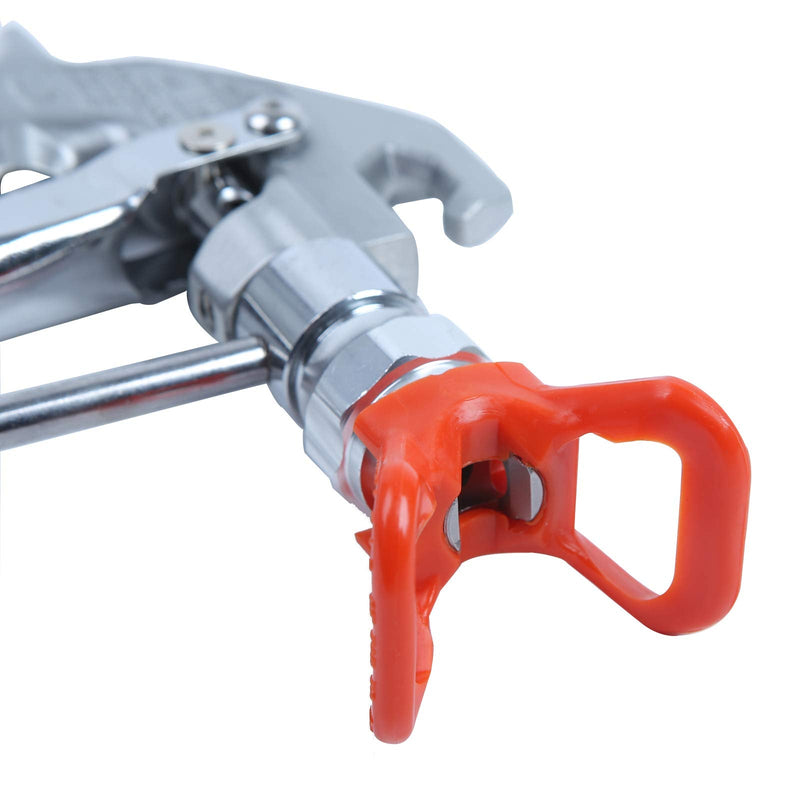 Airless Spray Gun 5000 PSI Silver Airless Paint Spray Gun with Spray Tip 517