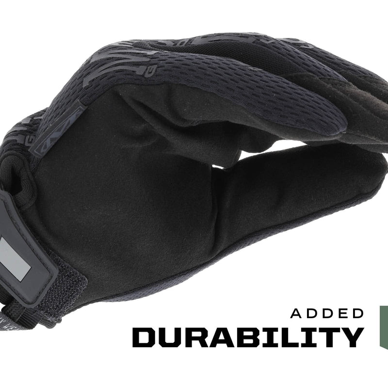 Mechanix Wear: The Original Covert Tactical Work Gloves with Secure Fit, Flexible Grip for Multi-Purpose Use, Durable Touchscreen Safety Gloves for Men (Black, Large) Black