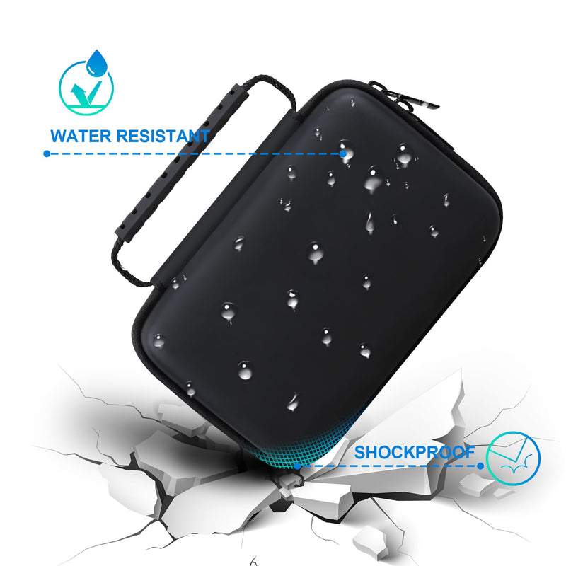 BOVKE Carrying Case Compatible with WALABOT DIY 2 - Advanced Stud Finder and Wall Scanner, Imaging Sensor Case for WALABOT in-Wall Imager with Mesh Pocket for Cables Accessories, Black