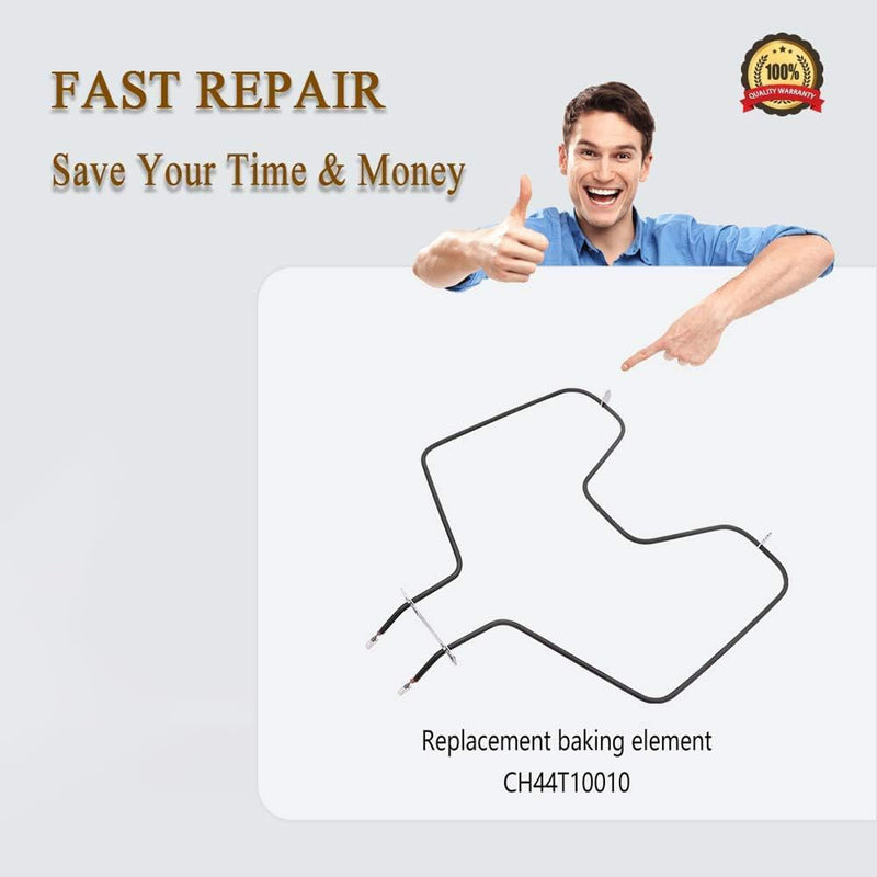 WB44T10010 Oven Element Replacement fit for GE-Spectra,Oven Element fit for KEN.MORE 911 Oven Bottom Heating Element,164D3871P001 JBS55WK2WW JBP67BH1WH JBP64WB4WW JBP64BH2WH JBP62DM2BB prime&swift