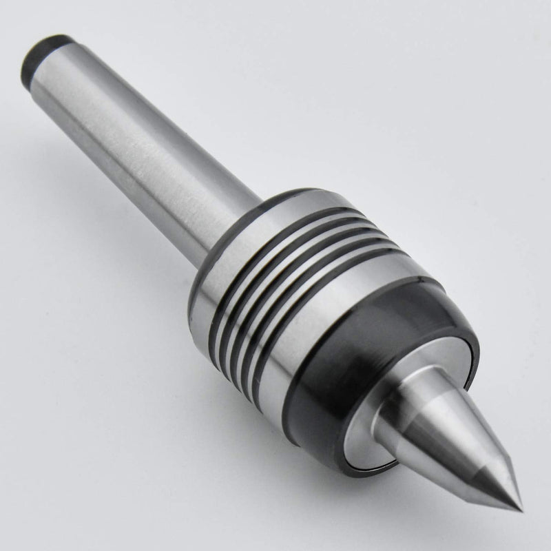 Earl Diamond Super Heavy Duty 60 Degree Live Center #2 Morse Taper Triple Bearing Lathe Medium Duty CNC MT2