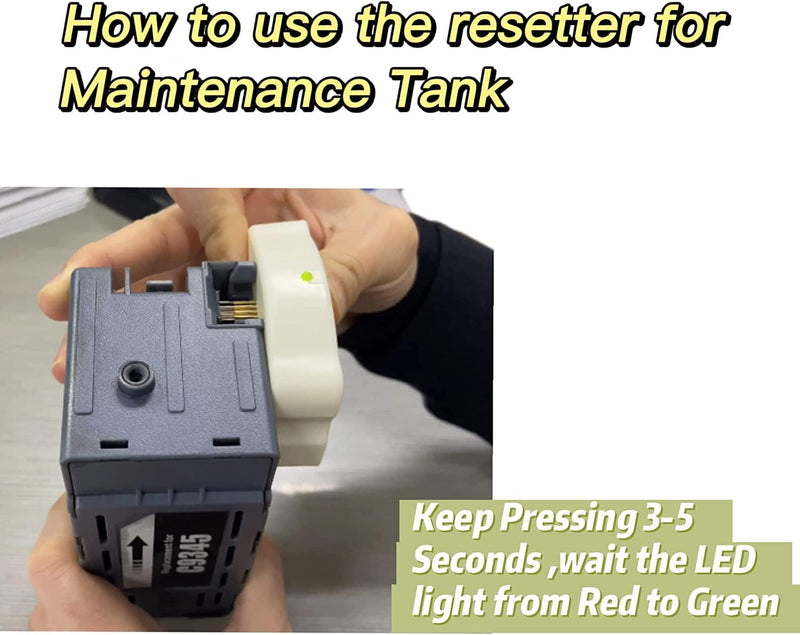 UPink SC23MB C13S210125 Waste Ink S210125 Maintenance Box chip Resetter for SC-F100 SC-F130 SC-F160 SC-F170 F100 F130 F160 F170 Printer