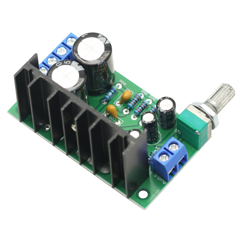 2PCS TDA2050 DC 12-24V 5W-120W Mono Amplifier One Channel Mono Audio Amplifier Board Power Amplifier Board Module Mono Amplifier