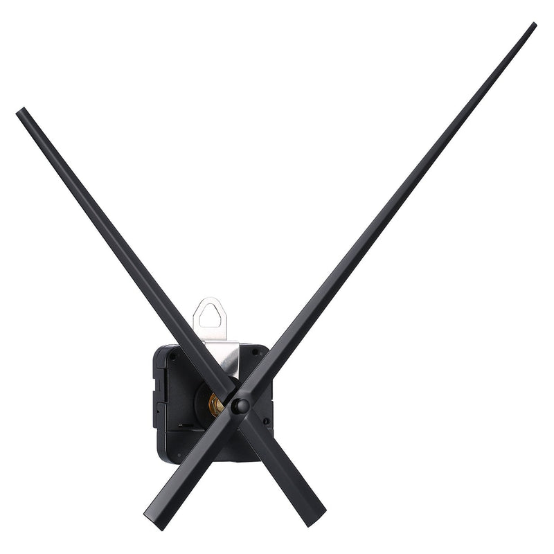 Mudder High Torque Clock Movement with 2 Hands to Fit Dials up to 58.6 cm/ 23.1 Inches in Diameter (Shaft Length 23 mm/ 9/10 Inches, Black)