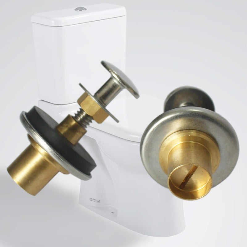Toilet Tank To Bowl Bolts Mounting Hardware Heavy Duty 2-Piece Dual Flush Toilets Replacement Parts TS810DV3 Fit for TOTO AQUIA ST412 / ST416 / ST464